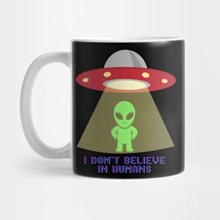 I don't believe in humans Mug